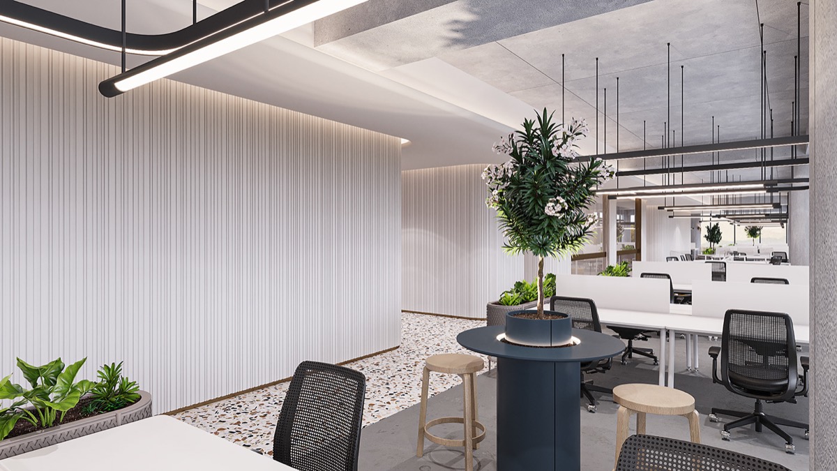 Interior visualisation: office, view 8 of 12