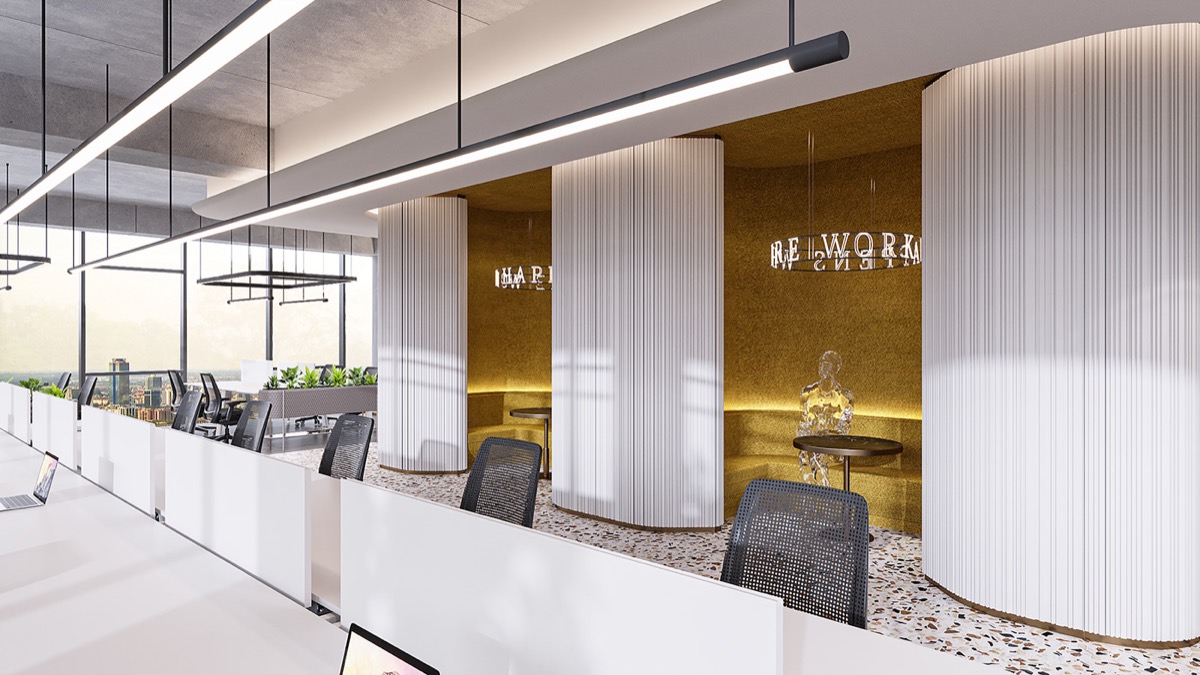 Interior visualisation: office, view 10 of 12