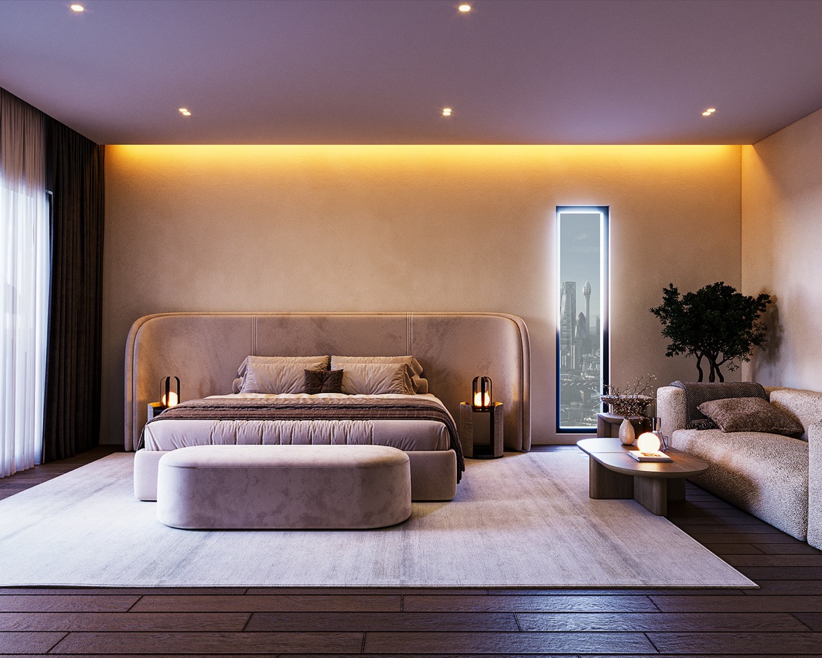 Interior visualisation: residential interior, view 2 of 3