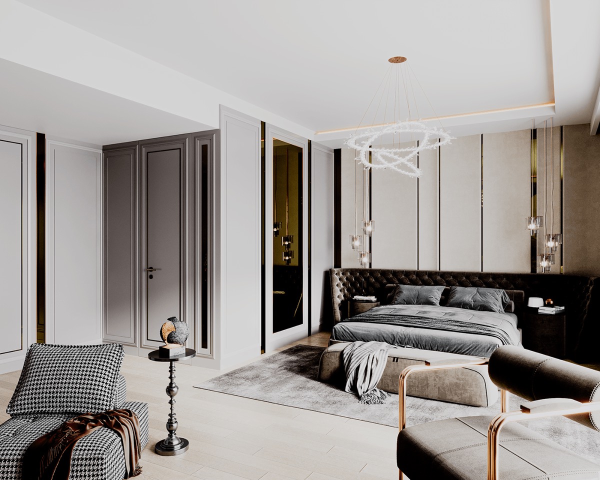 Interior visualisation: bedroom, view 10 of 10